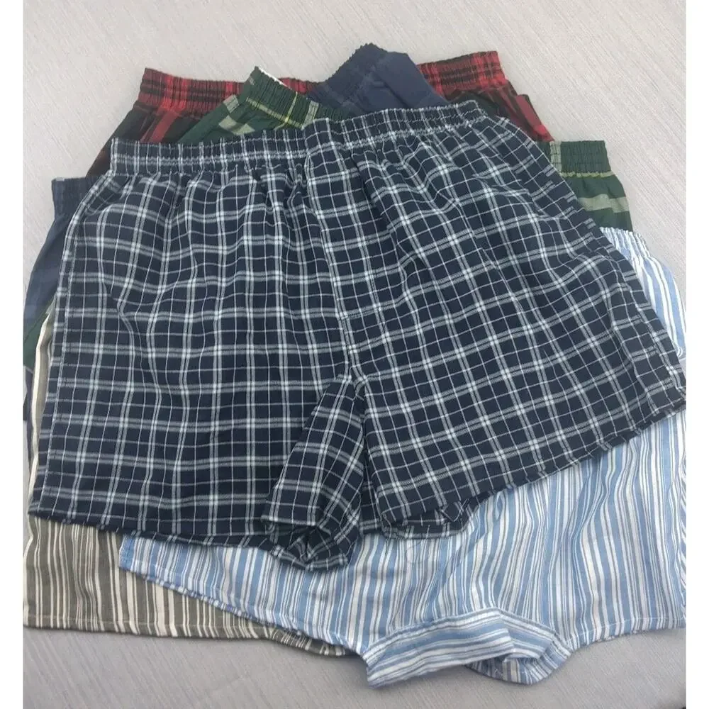 6 Pack Multicolor Boxers For Men Size Small
